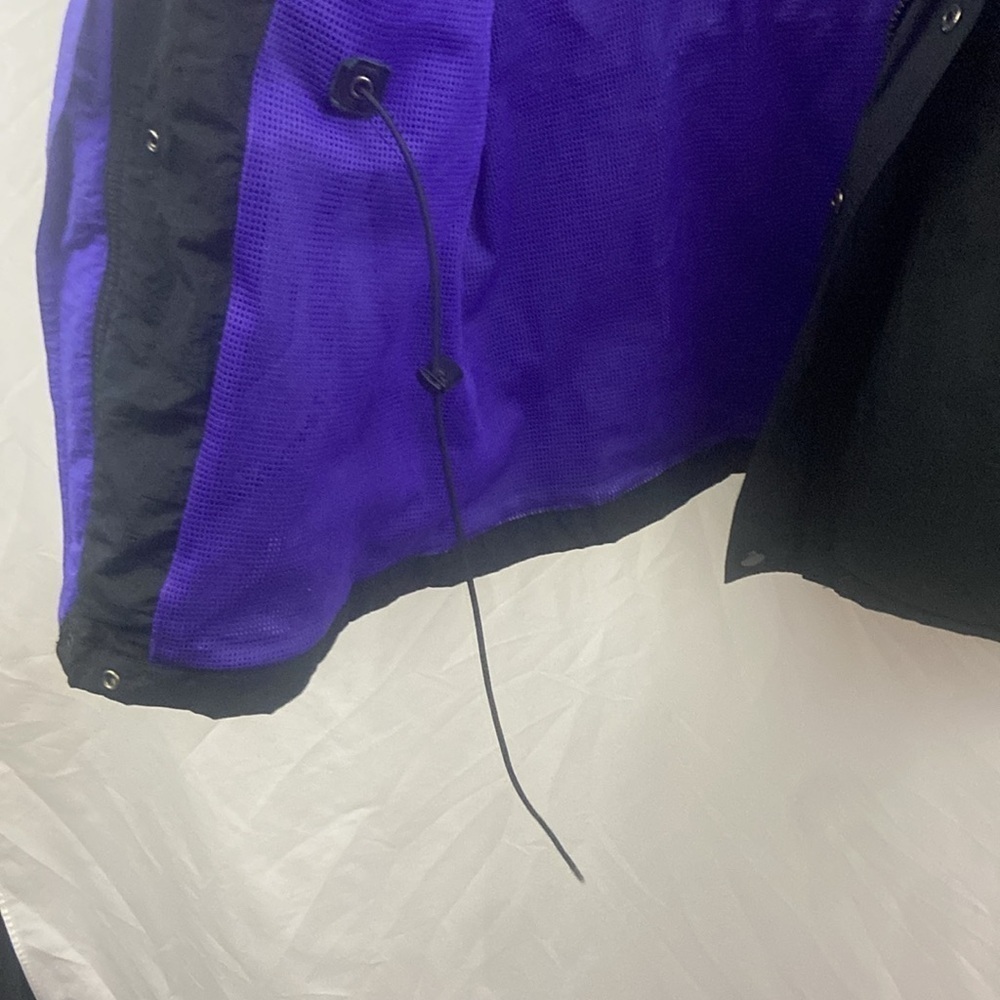 Vintage Kansas State University KSU Fraternity Big 12 Windbreaker Jacket Sz M - Picture 5 of 11